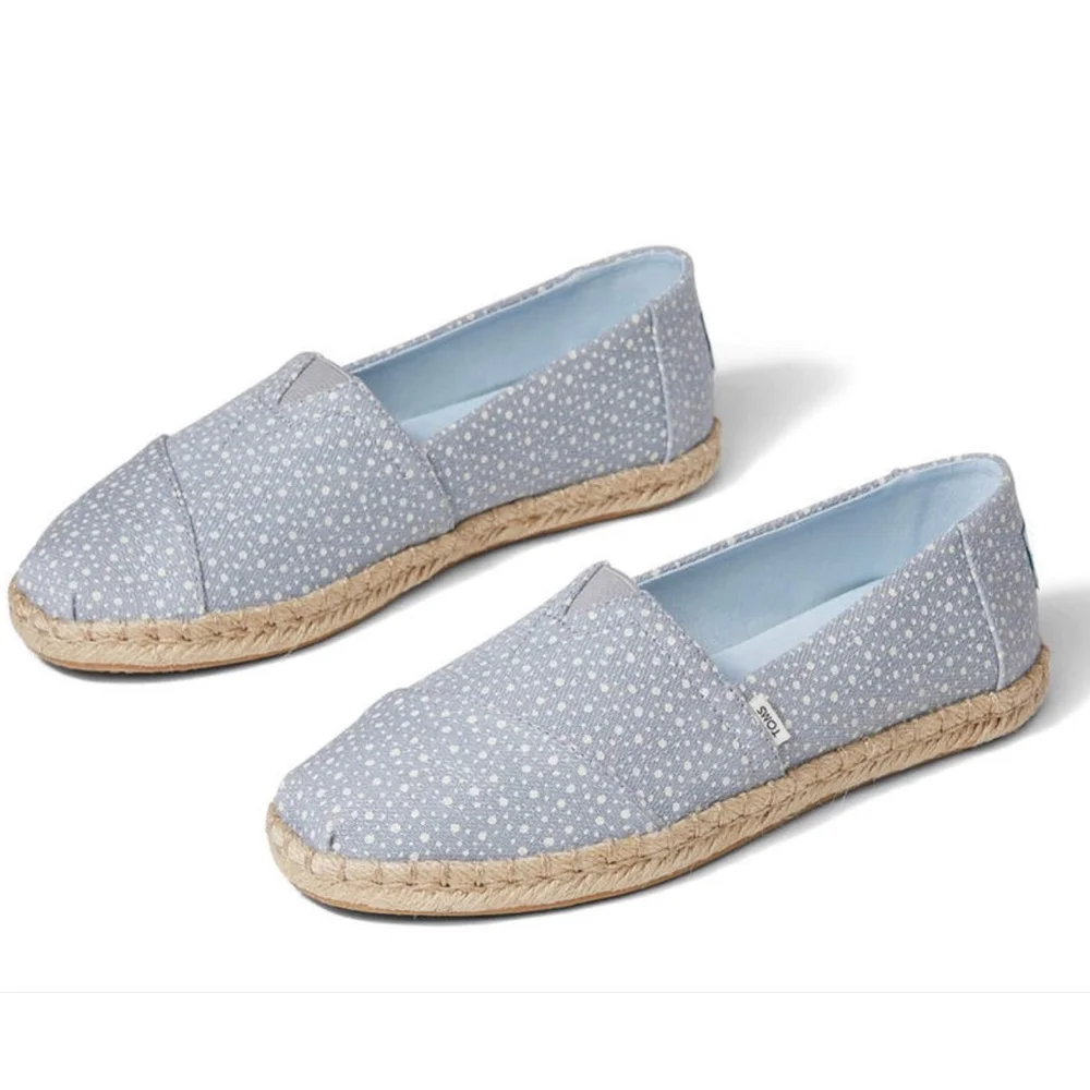 Toms NWOT Alpargata rope espadrille shoes 7.5